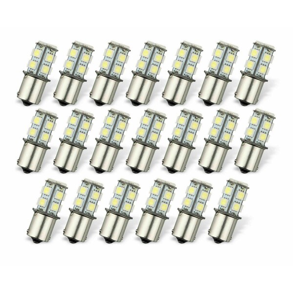 Sanoxy 20x Super White 1156 1141 13SMD RV Camper Trailer LED Interior